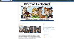 Desktop Screenshot of mormoncartoonist.com